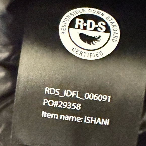 MACKAGE ISHANI BLACK L - BRAND NEW LADIES DOWN COAT - Picture 9 of 9